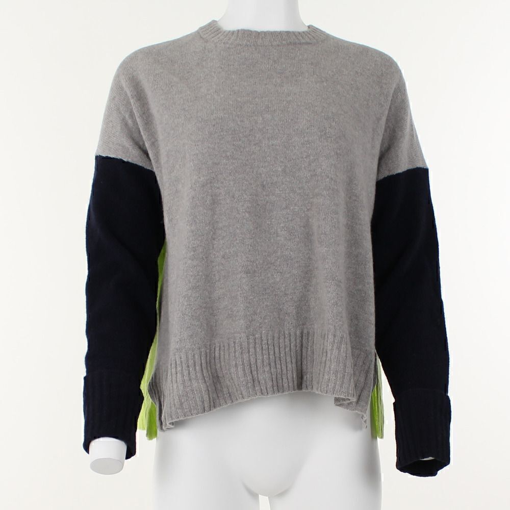 Whistles Freida Colorblocked Wool Sweater - Picture 2 of 5